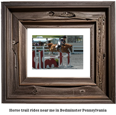 horse trail rides near me in Bedminster, Pennsylvania